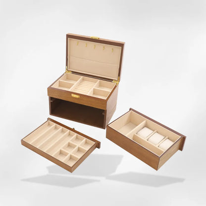 Boîte à bijoux fille en bois précieux | RoyalCoffer®1