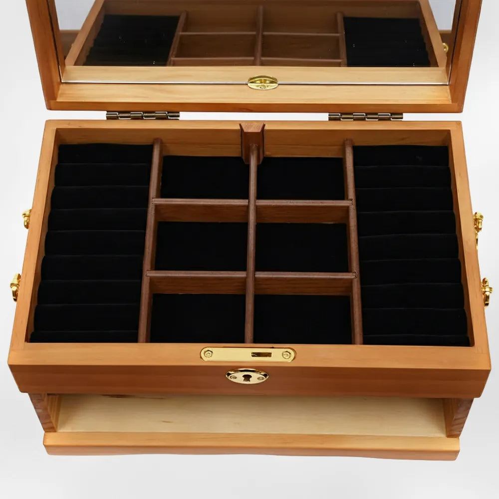 Boîte en Bois pour Bijoux | RoyalCoffer®