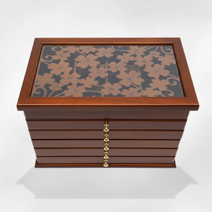 Coffret à Bijoux en bois ancien | RoyalCoffer®