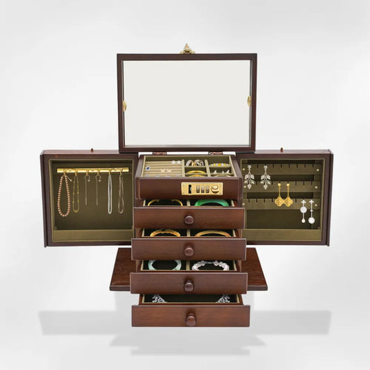 Grande Boîte à bijoux en Bois | RoyalCoffer®34567