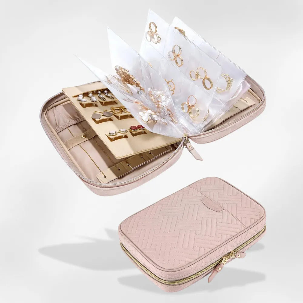 Pochette Bijoux Voyage Tissus | RoyalCoffer®