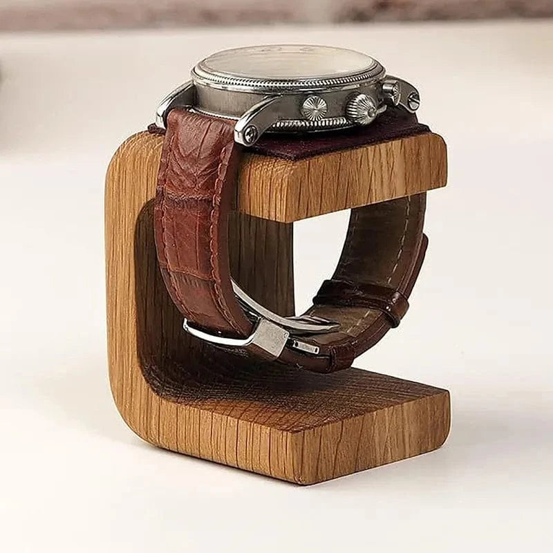 Présentoir bracelets et montres 2 niveaux simili cuir noir L.25xH21cm Présentoir bracelets et montres 2 niveaux simili cuir noir L.25xH21cm