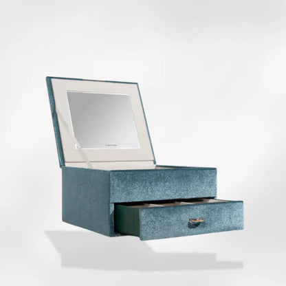 RoyalCoffert® Coffret Bijoux Couple bleu