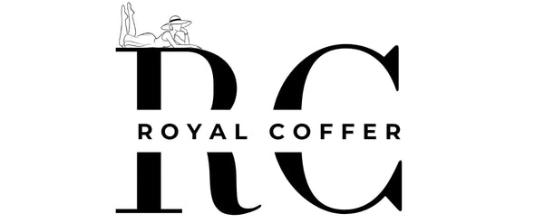logo royalcoffer mascotte boite a bijoux maria