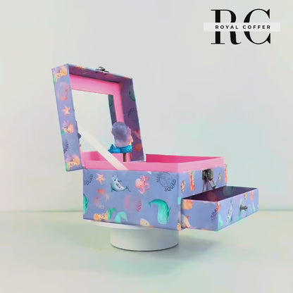 Boîte Bijoux Sirène Musicale mp4