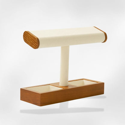 RoyalCoffer Beige Présentoir montre <br> bois