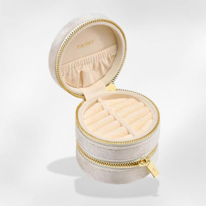 RoyalCoffer Blanc Boîte à bijoux <br> contemporaine