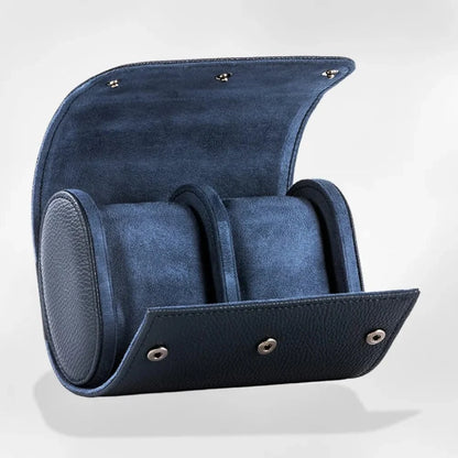 RoyalCoffer® Bleu-2 Boîte Rangement Montre Voyage
