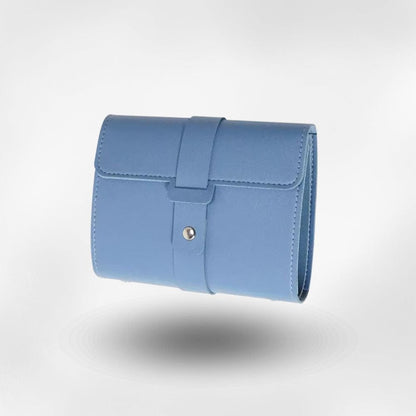 RoyalCoffer Bleu Boîte à bijoux <br> boucle d'oreille