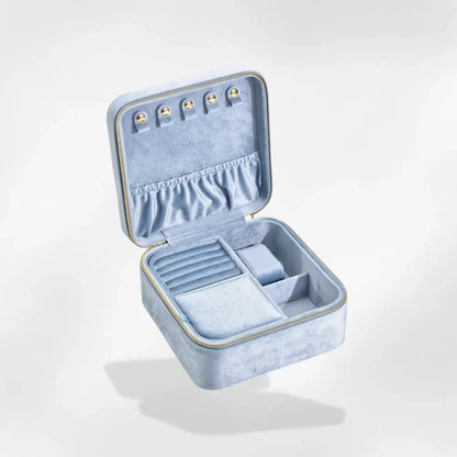 RoyalCoffer® Bleu Boîte à bijoux jeune fille