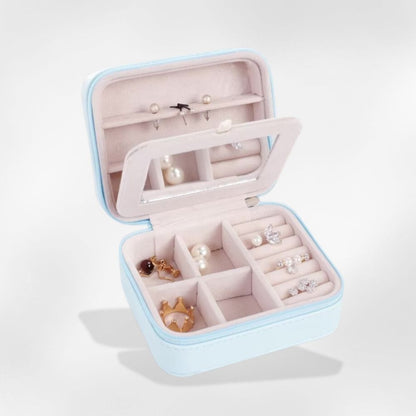 RoyalCoffer Bleu clair Boîte à bijoux <br> idée cadeau