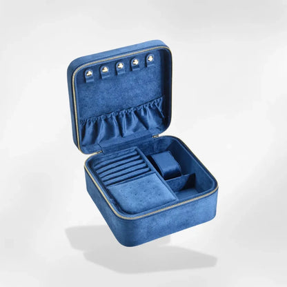RoyalCoffer® Bleu Marine Boîte à bijoux jeune fille