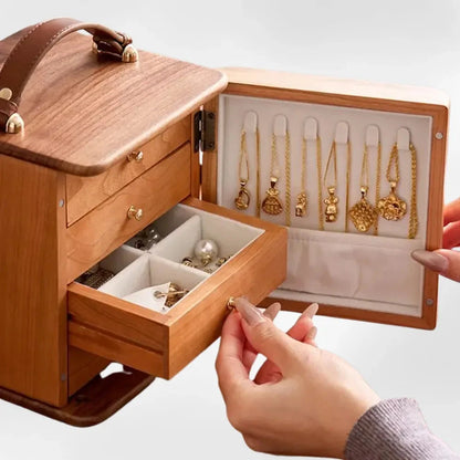 RoyalCoffer® Bois Boîte à bijoux bois luxe