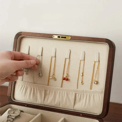 RoyalCoffer Bois Boîte à bijoux Clé