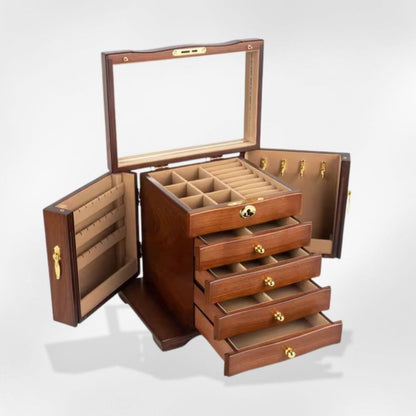 RoyalCoffer Bois clair Boîte à bijoux | RoyalDrawer