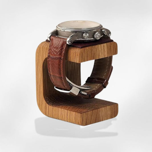 RoyalCoffer Bois Présentoir montre <br>RoyalCuir