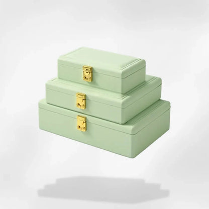 RoyalCoffer® Boîte à bijoux avec serrure