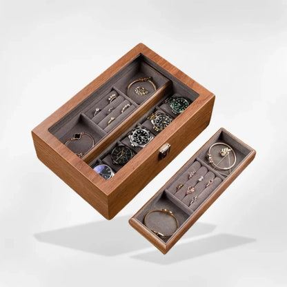 RoyalCoffer® Boîte rangement montre homme