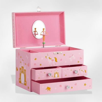 RoyalCoffer Château Boîte à bijoux RoyaleBallerine