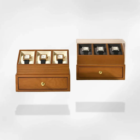 RoyalCoffer® Coffret bijoux gourmette collier bracelet montre homme