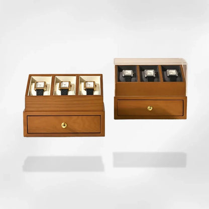 RoyalCoffer® Coffret bijoux gourmette collier bracelet montre homme