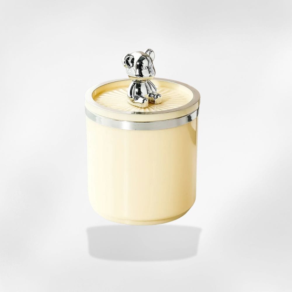 RoyalCoffer® Crème Boîte à bijoux <br> ourson