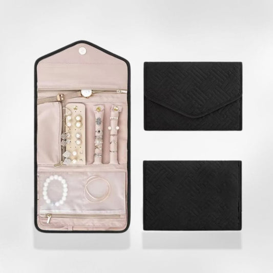 RoyalCoffer Noir Boîte à bijoux <br> Organisateur