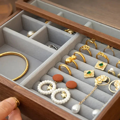 RoyalCoffer® Petit coffret Bijoux bois