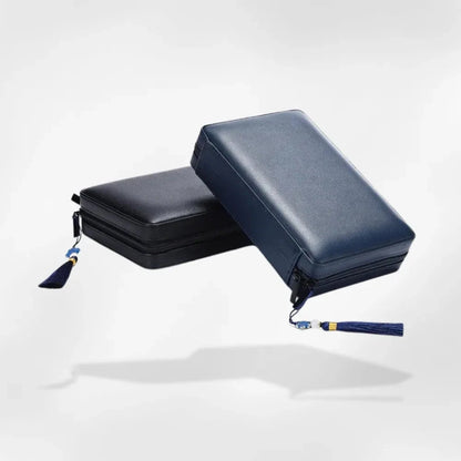 RoyalCoffer® Pochette bijoux cuir