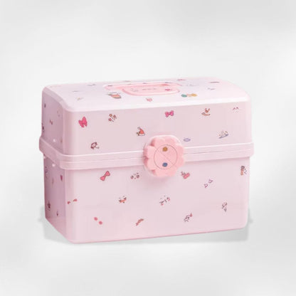 RoyalCoffer Rose Boîte à bijoux <br> fillette