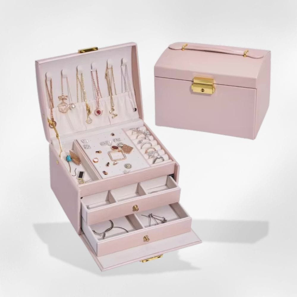 RoyalCoffer Rose Boîte à bijoux <br> Luxueuse