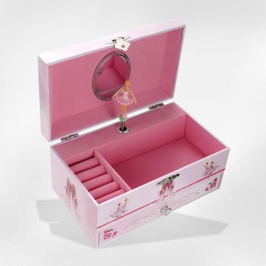 RoyalCoffer Rose Boîte à bijoux <br> princesse