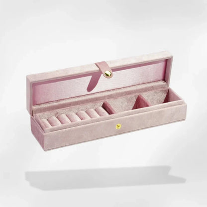 RoyalCoffer® Rose Boîte rangement bague voyage