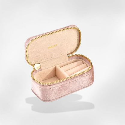 RoyalCoffer Rose Écrin à bijoux en velours