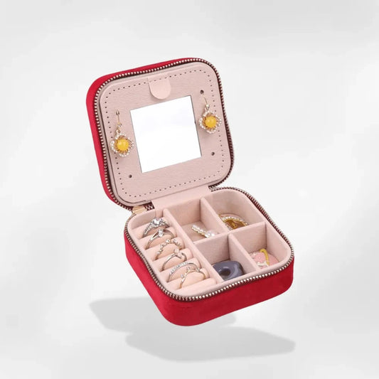 RoyalCoffer® Rouge Écrin pour Bague