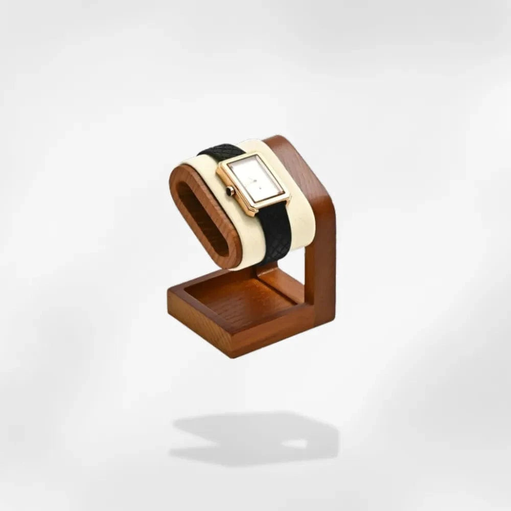 RoyalCoffer® Simple Beige Présentoir Montre Luxe