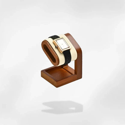 RoyalCoffer® Simple Beige Présentoir Montre Luxe