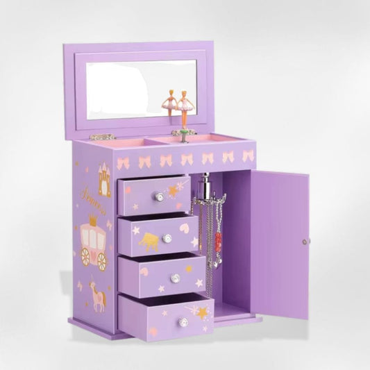 RoyalCoffer Violet Boîte à bijoux <br> RoyalKid