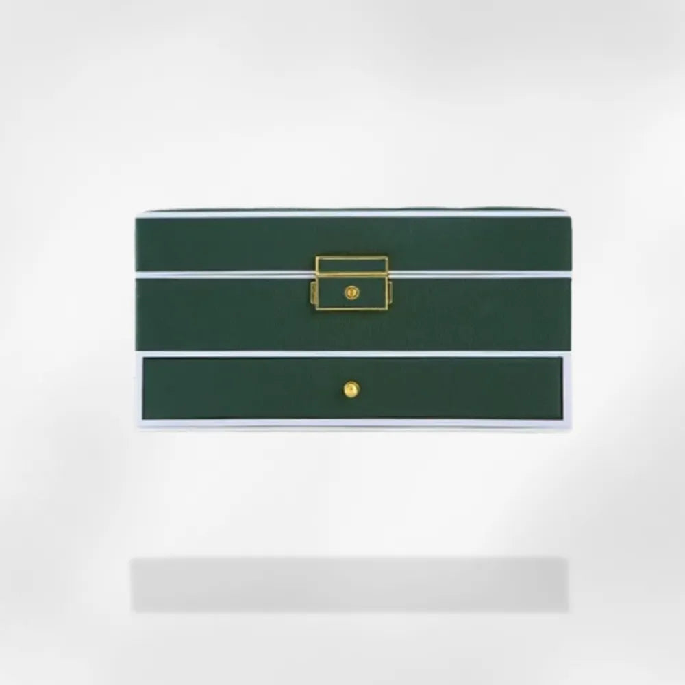royalcoffer® Boîte à Bijoux avec Lumiere vert
