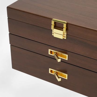 royalcoffer®Boîte à Bijoux avec Rangement Montre1