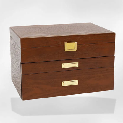 royalcoffer®Boîte à Bijoux avec Rangement Montre6