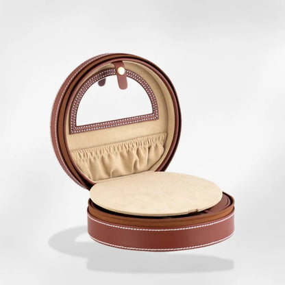 royalcoffer®Boîte à Bijoux de Voyage en Cuir