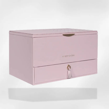 royalcoffer® Coffret Bijoux Luxe rose